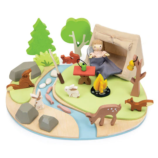 Tenderleaf Wildlife Camping Playset