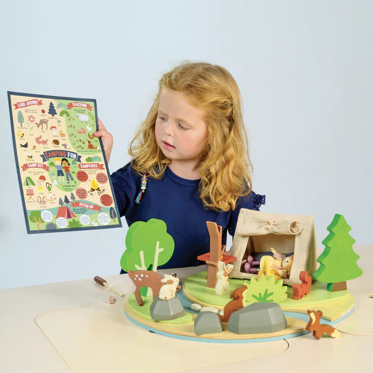 Tenderleaf Wildlife Camping Playset