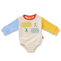 Pocket Patch Terry Long Sleeve Bodysuit