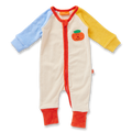 Pocket Patch Terry Long Sleeve Romper