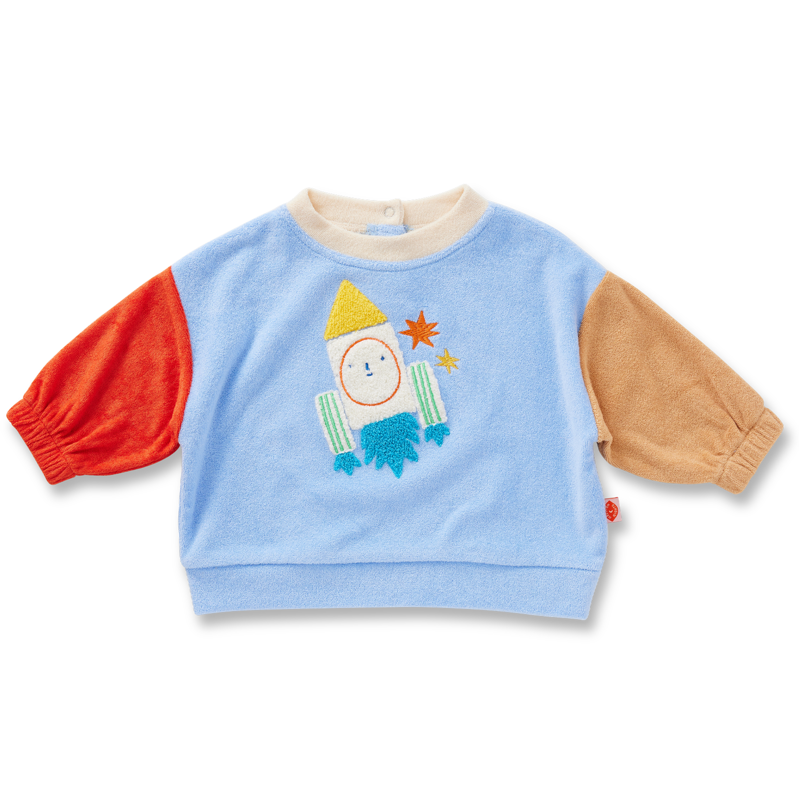 Space Blue Terry Sweater