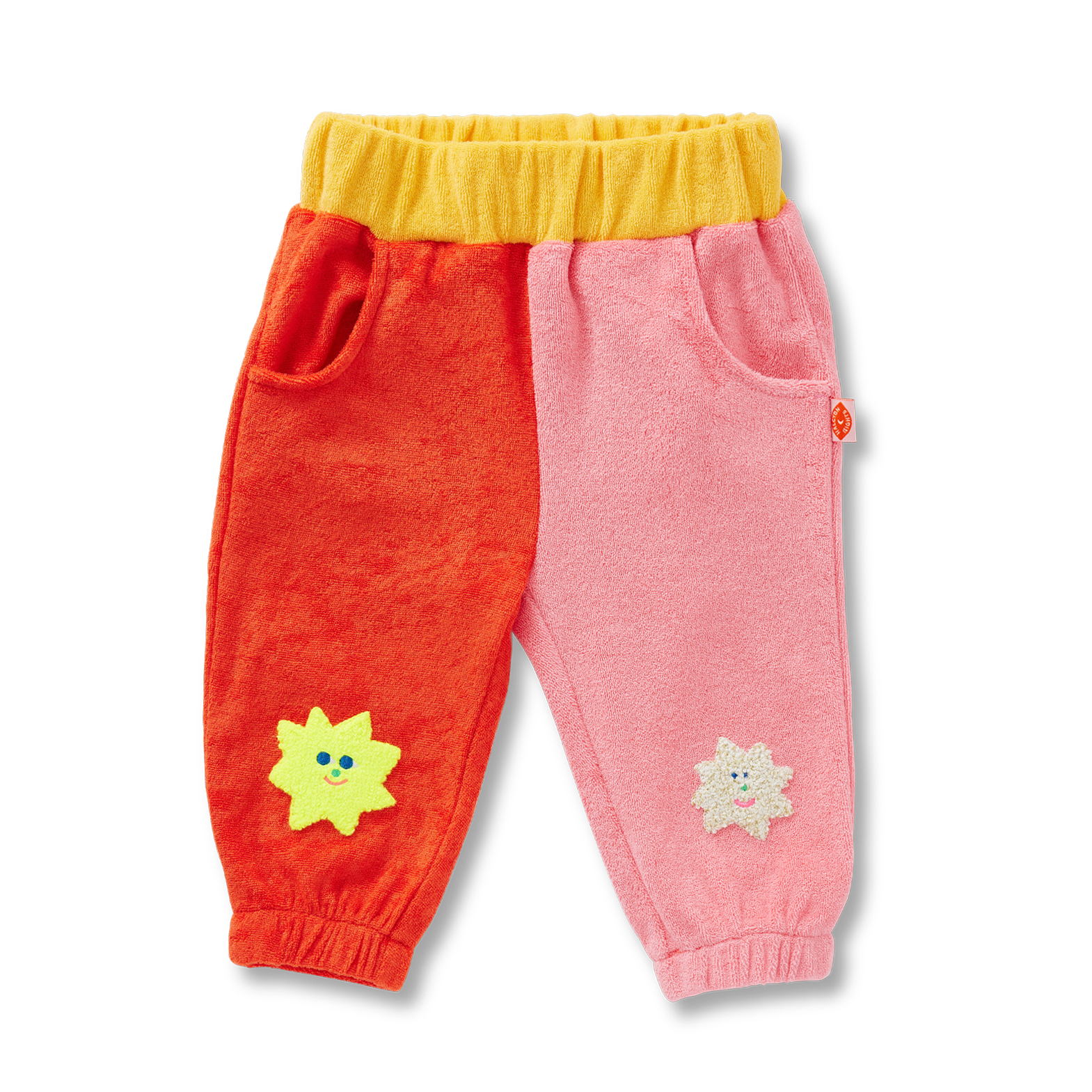 Stars Pink Terry Pants