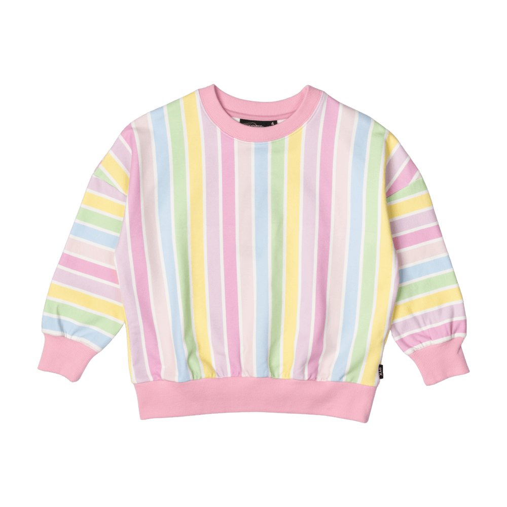 Rock Your Baby Sweatshirt - Sorbet Stripe