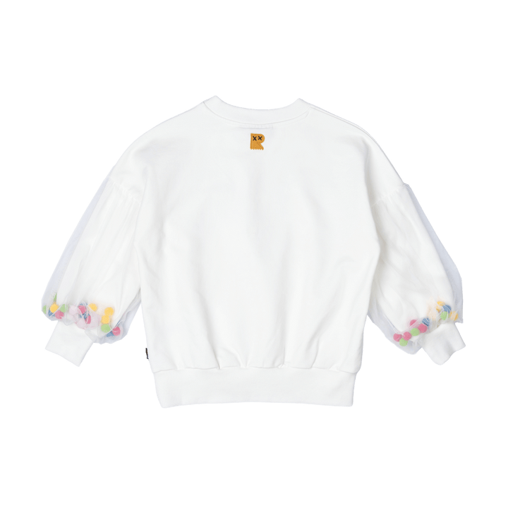 Rock Your Baby Tulle Sleeve Sweatshirt - Unicorn