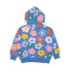 Hooded Sweatshirt - Happy Flowers
