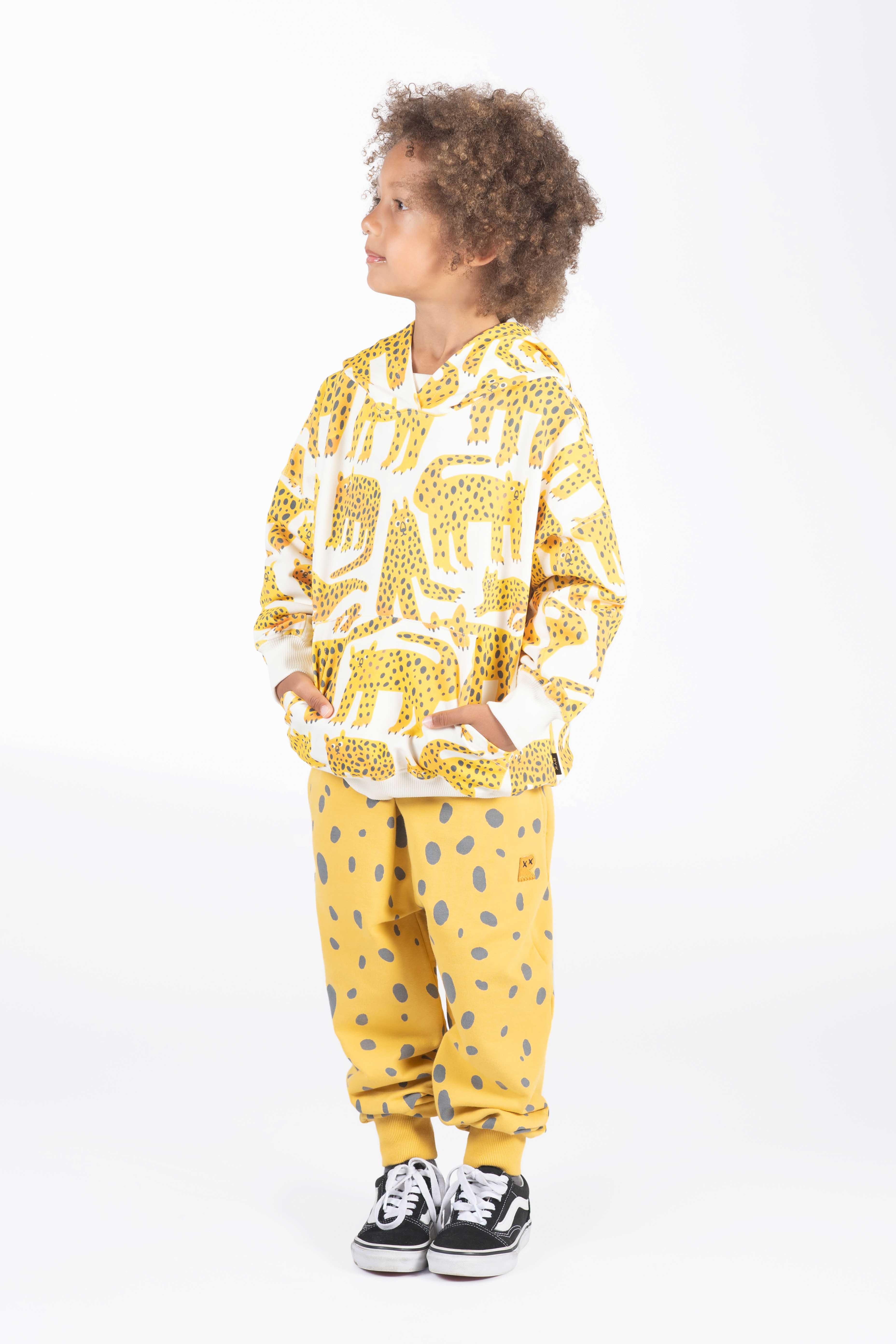 Leopard Hooded Sweatshirt