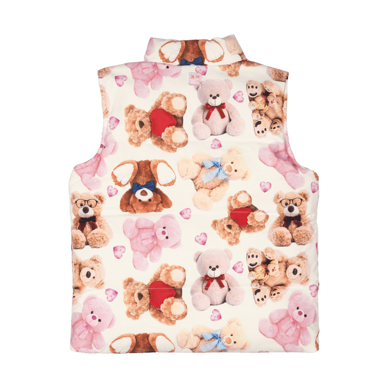 Rock Your Baby Teddy Padded Vest With Lining