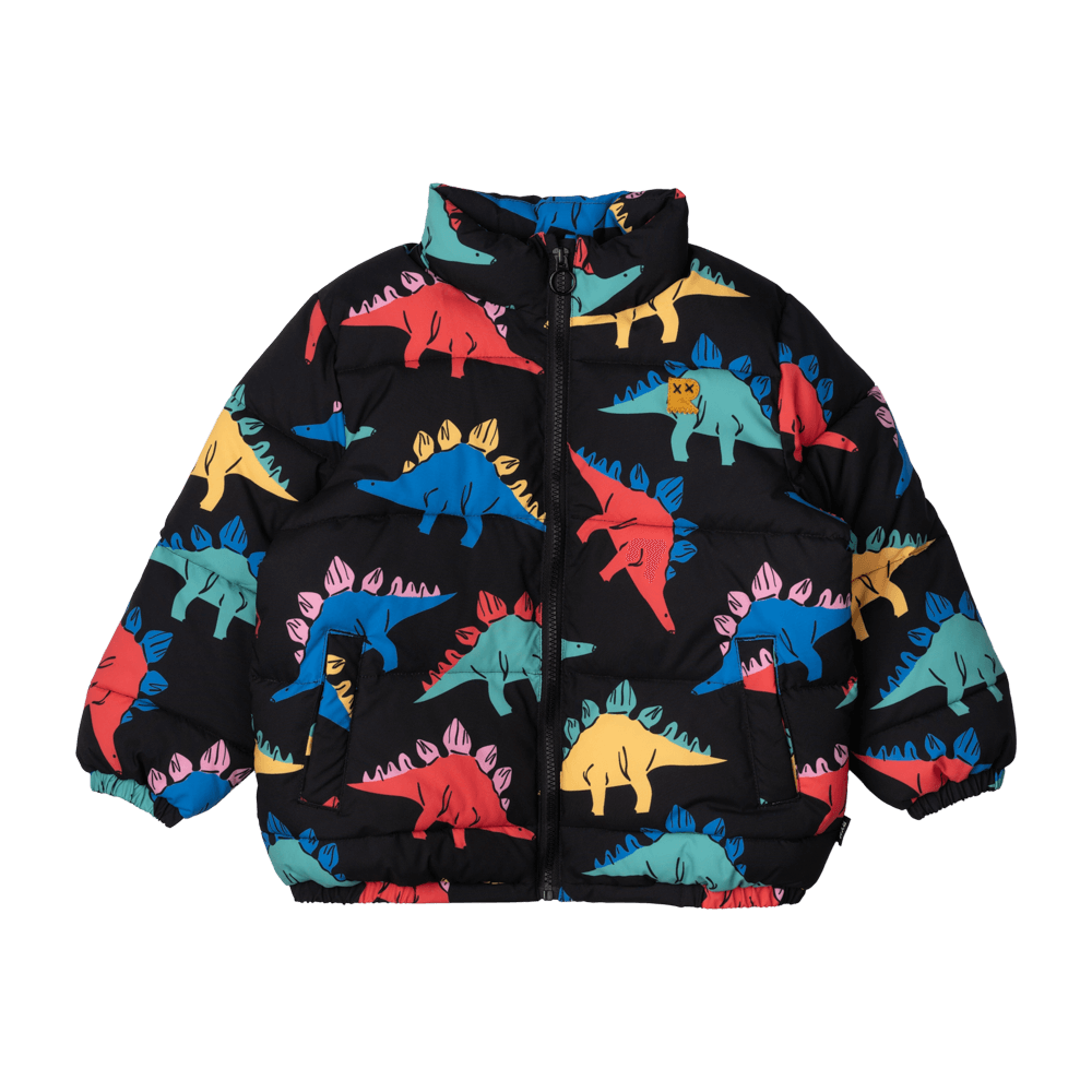 Rock Your Baby Puffer Jacket - Dino Time