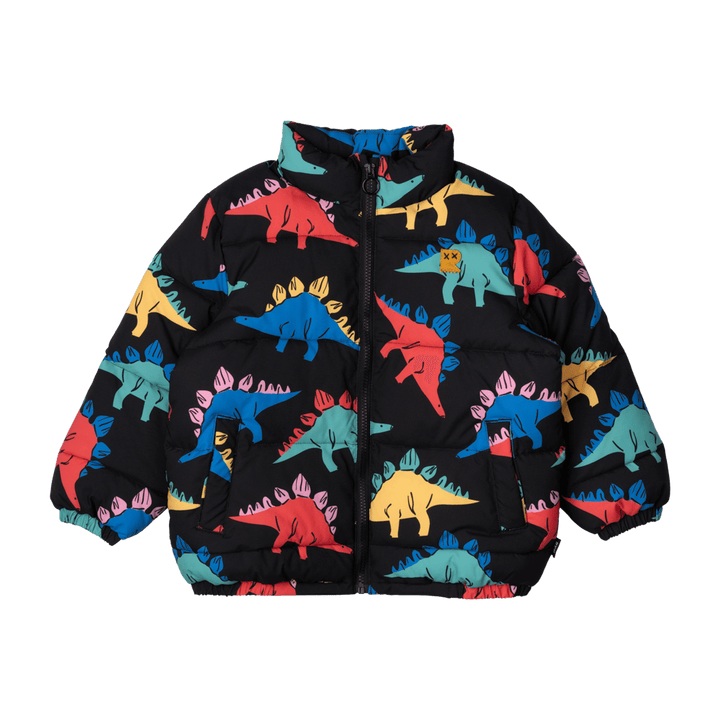 Rock Your Baby Puffer Jacket - Dino Time