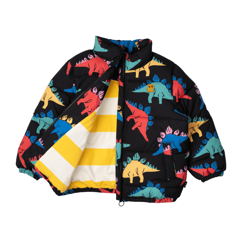 Rock Your Baby Puffer Jacket - Dino Time