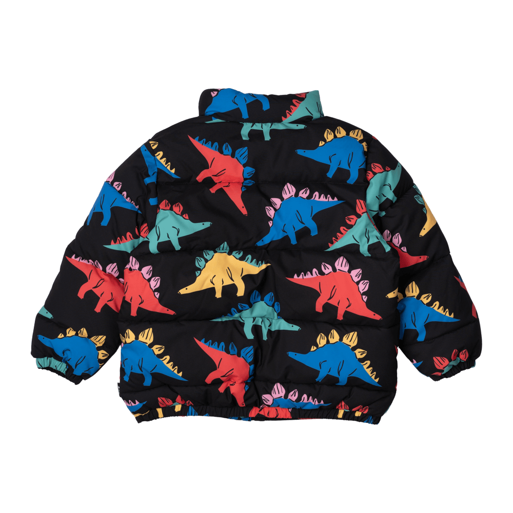 Rock Your Baby Puffer Jacket Dino Time Daisy and Hen
