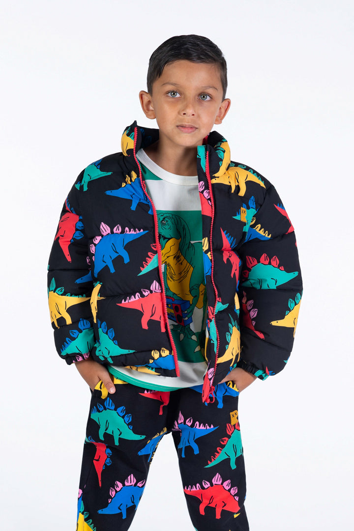 Rock Your Baby Puffer Jacket - Dino Time