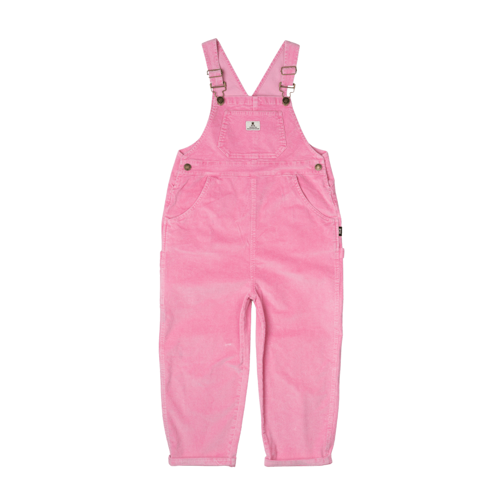 Rock Your Baby Pale Pink Cord Overalls