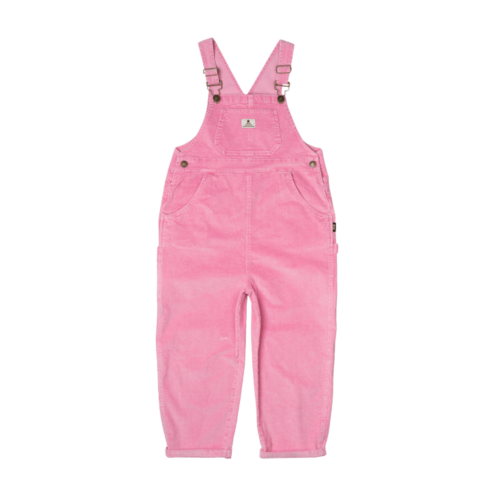 Rock Your Baby Pale Pink Cord Overalls