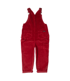 Cord Overalls - Red