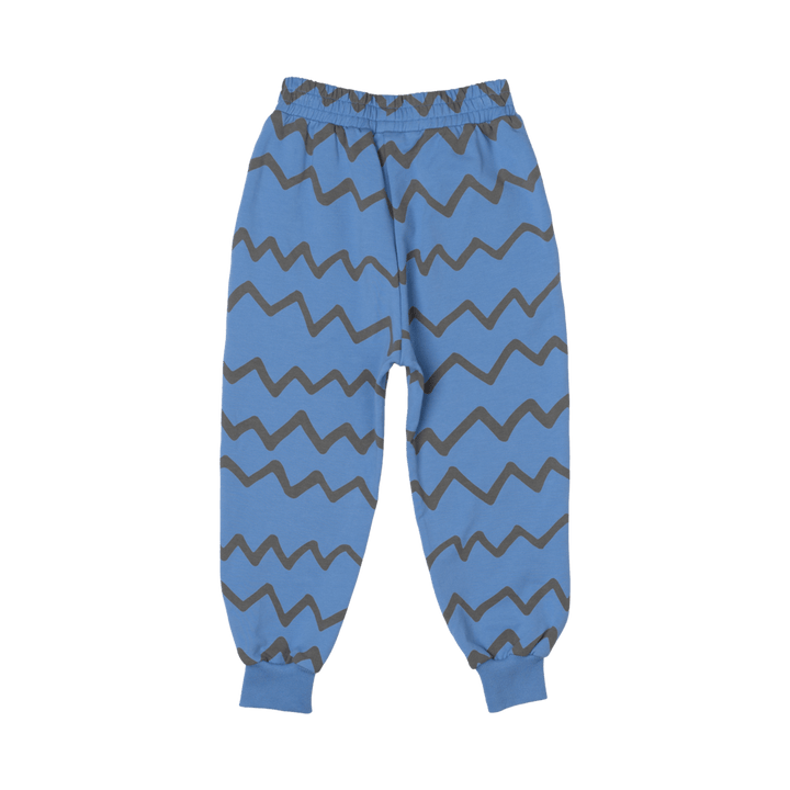 Rock Your Baby Blue Zig Zag Trackies