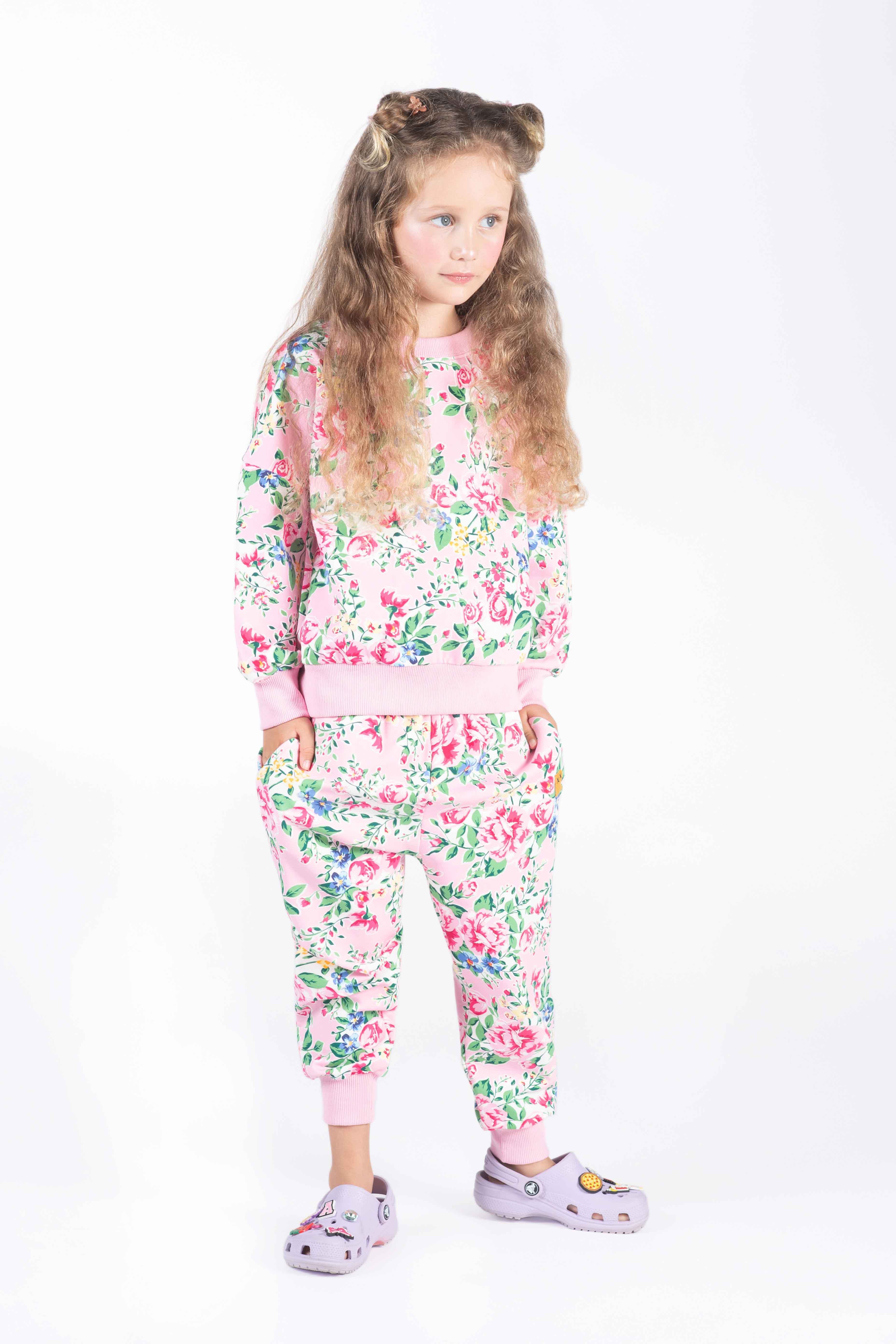 Rock Your Baby Pink Garden Trackies