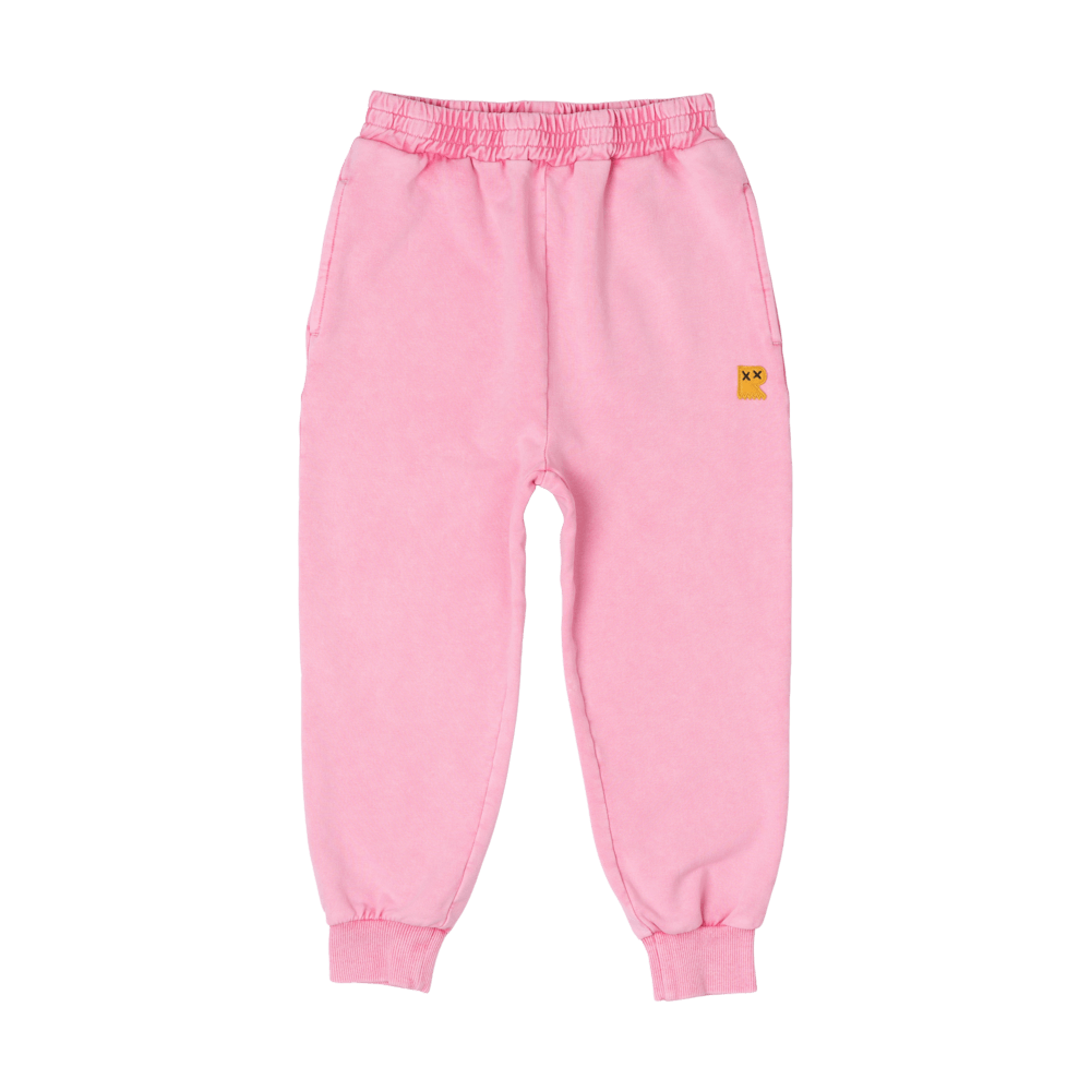 Rock Your Baby Track Pants - Pink Washed