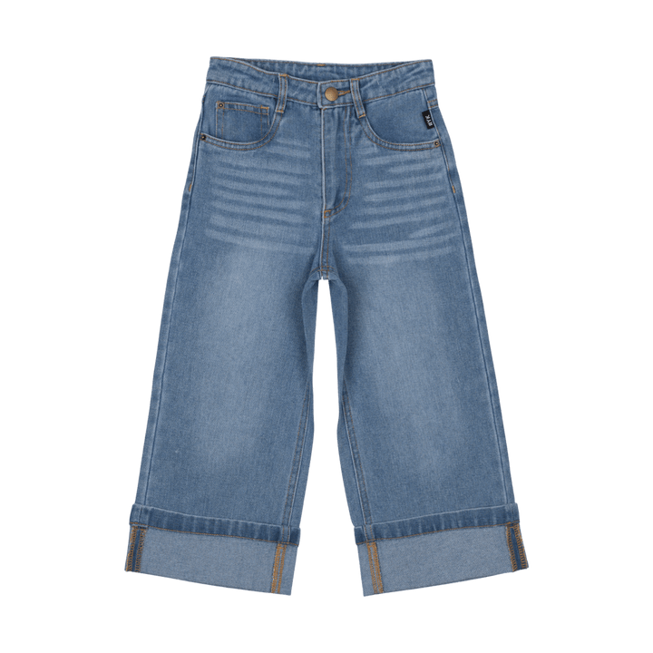 Rock Your Baby Flared Loose Fit Denim Jeans