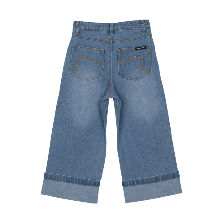 Rock Your Baby Flared Loose Fit Denim Jeans