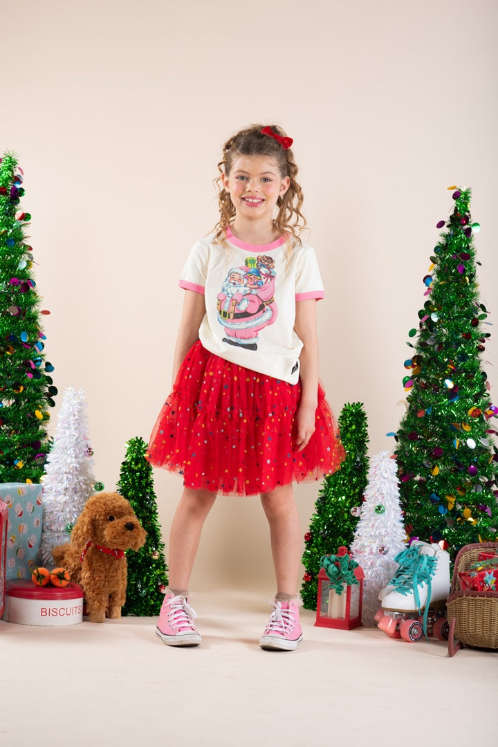 Rock Your Baby Tulle Skirt - Red Celebration