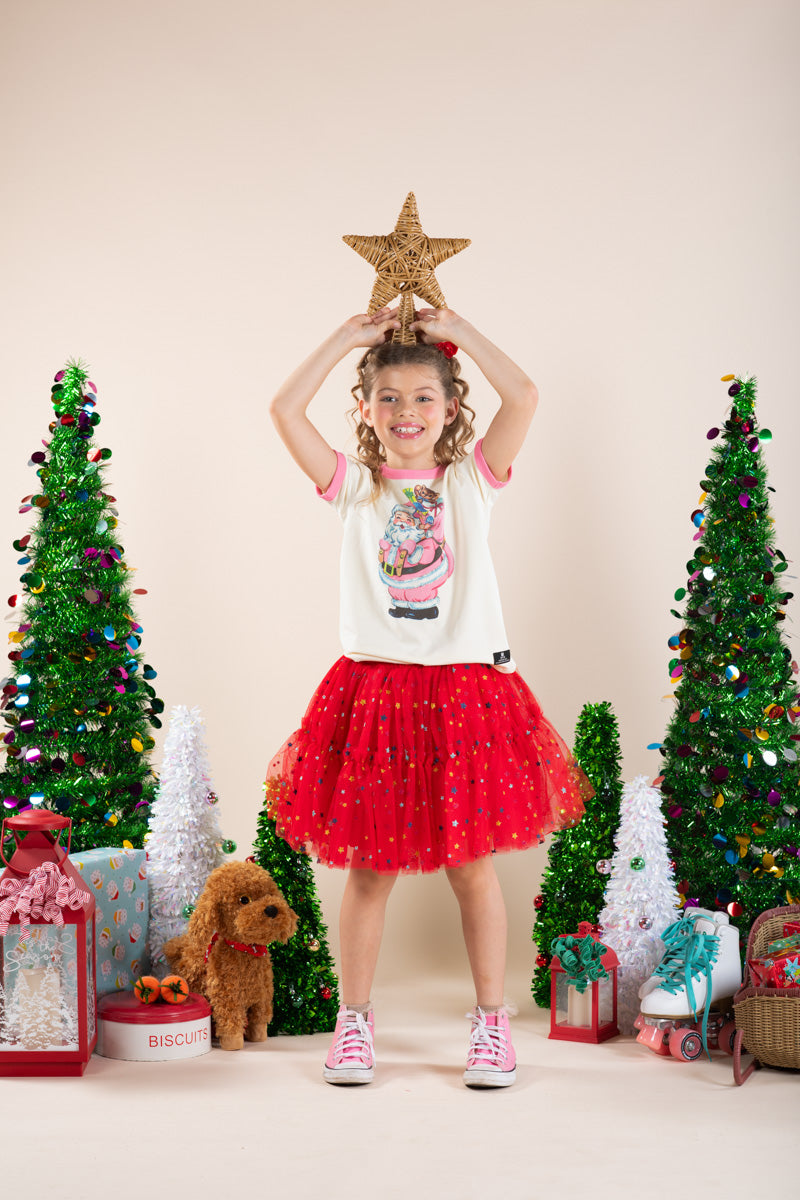 Rock Your Baby Tulle Skirt - Red Celebration