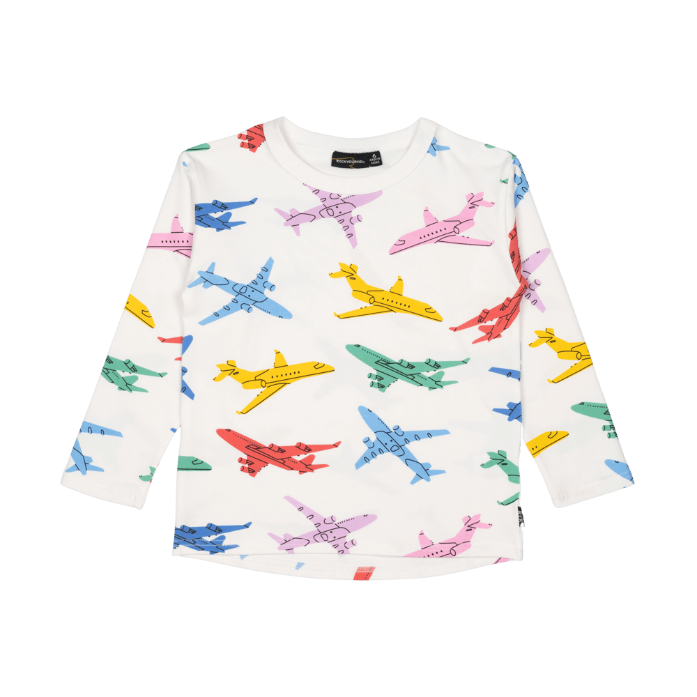 Rock Your Baby Long Sleeve T-Shirt - Big Jet Plane