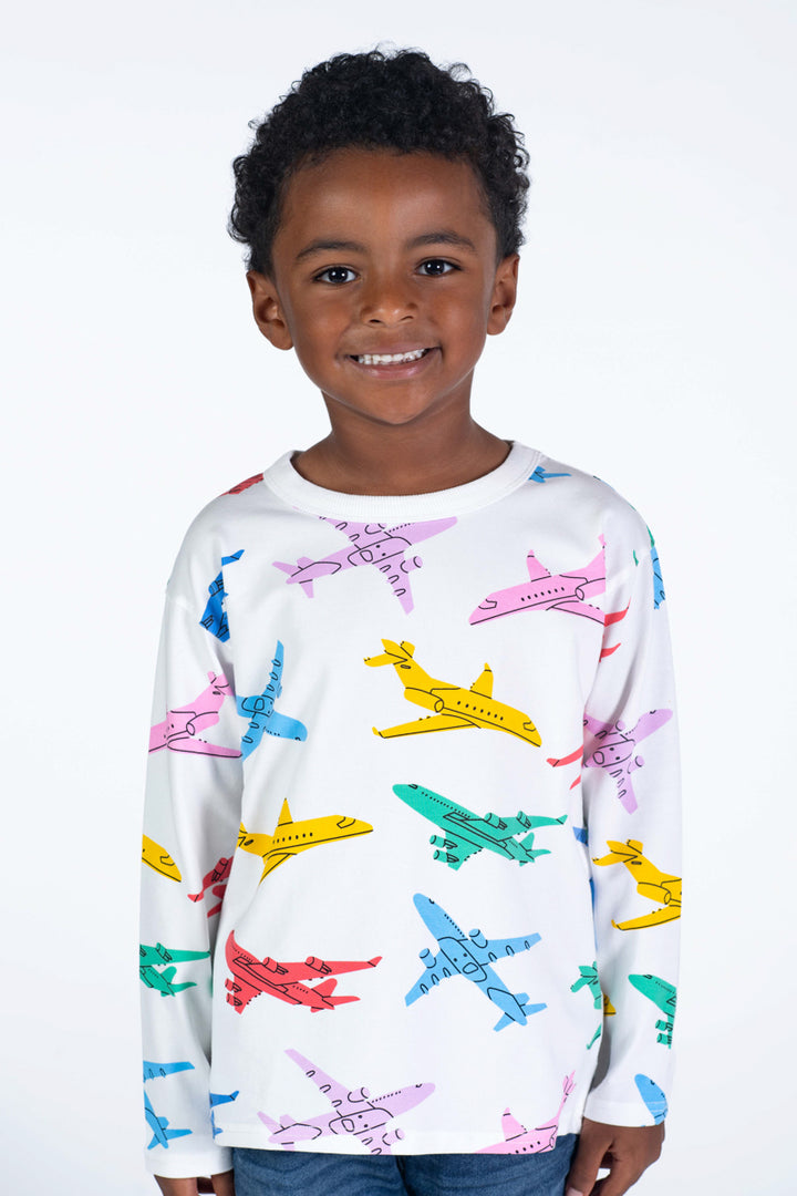 Rock Your Baby Long Sleeve T-Shirt - Big Jet Plane