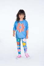 Long Sleeve T-Shirt - Happy Flower