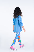 Long Sleeve T-Shirt - Happy Flower