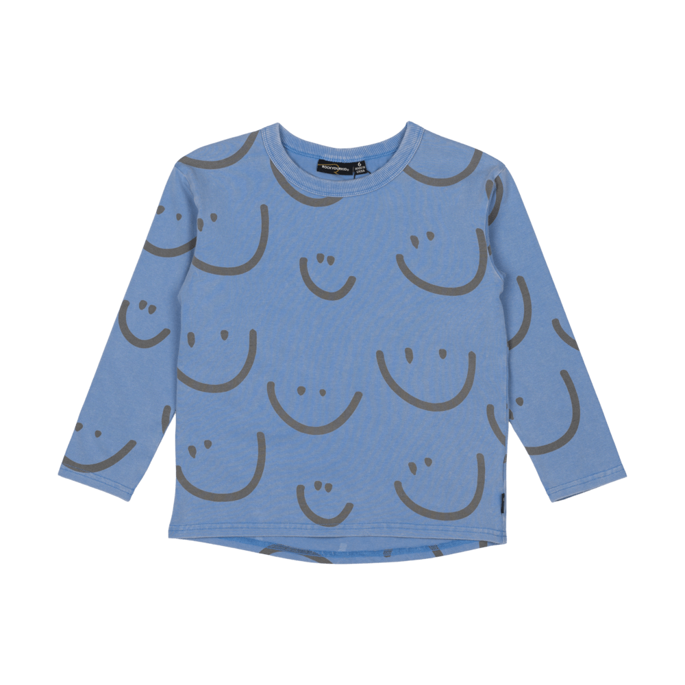 Rock Your Baby Happy Happy Long Sleeve T-Shirt