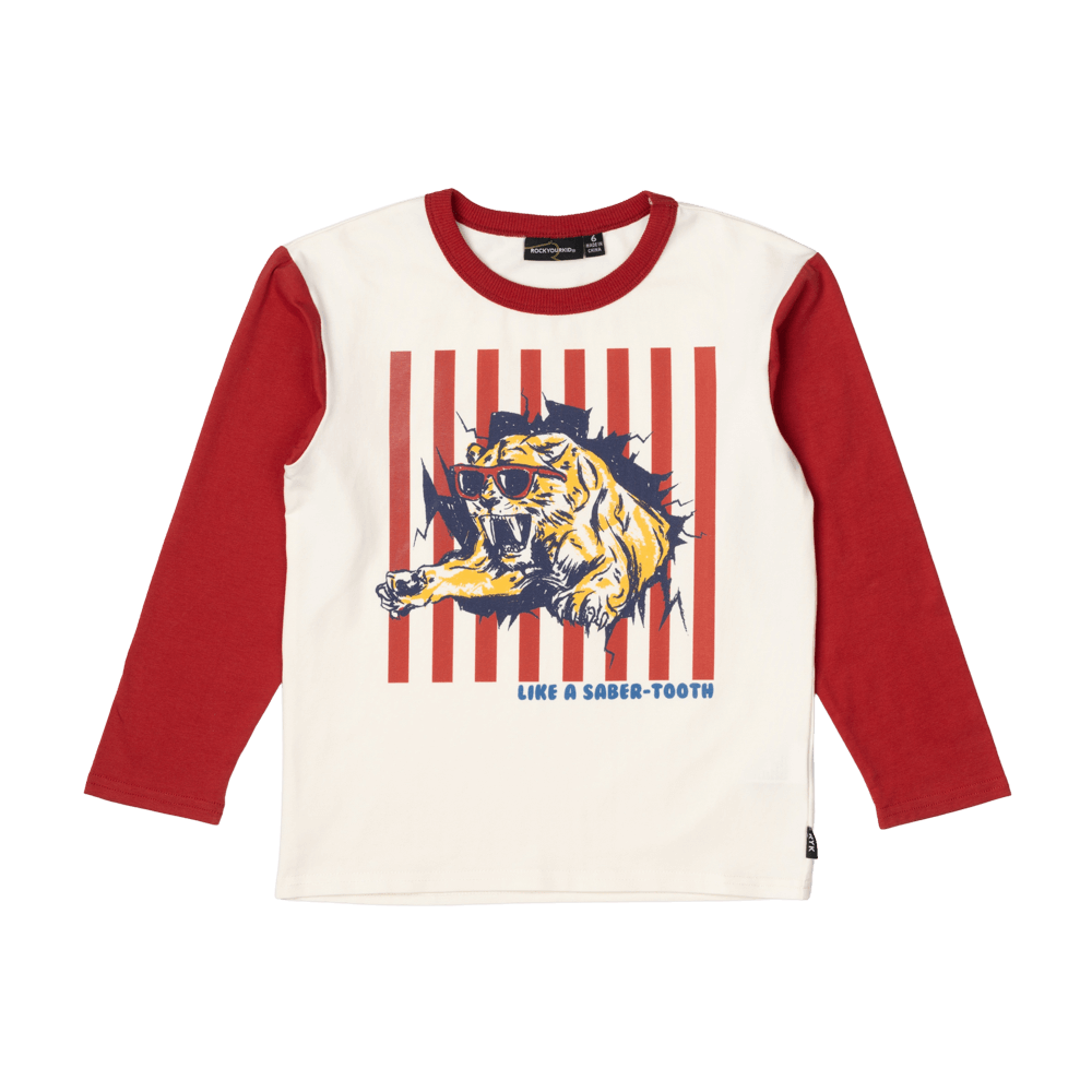 Rock Your Baby Like A Sabertooth Long Sleeve T-Shirt