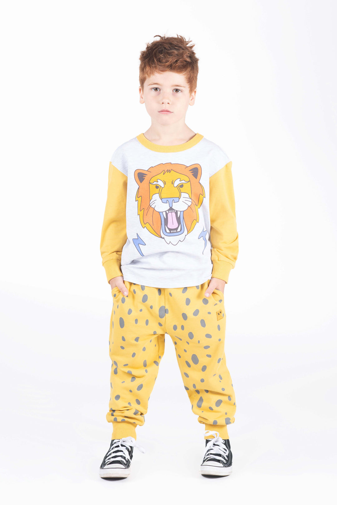 Rock Your Baby Electric Lion Long Sleeve T-Shirt