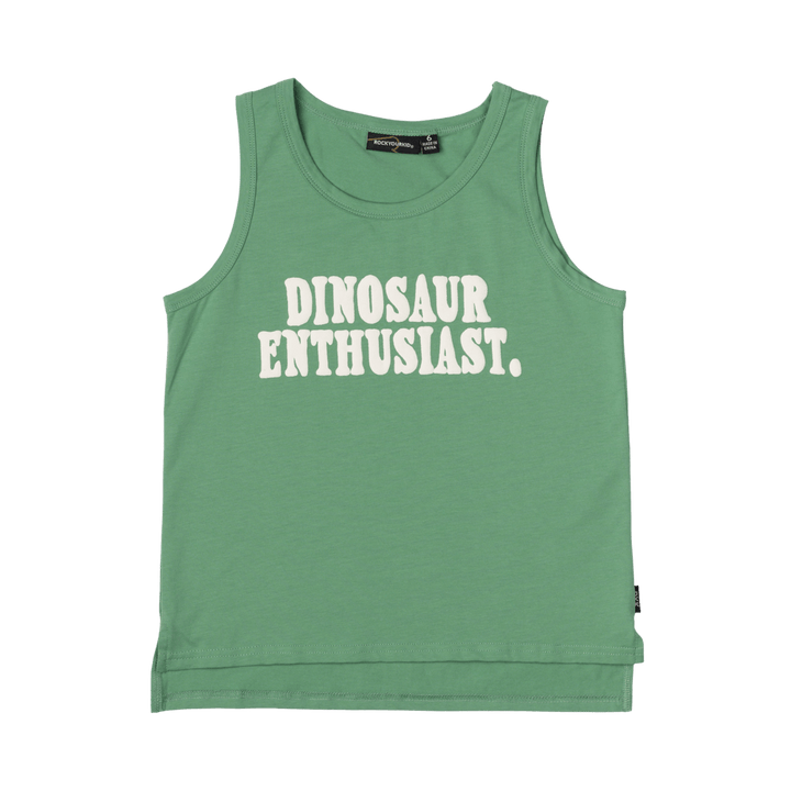 Rock Your Baby Singlet - Dinosaur Enthusiast