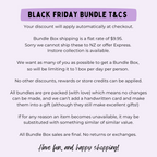 Black Friday Bundle Box - Small and Fun $79