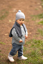 Organic Beanie - Love / Ocean