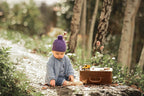 Organic Beanie - Ziggy / Pansy