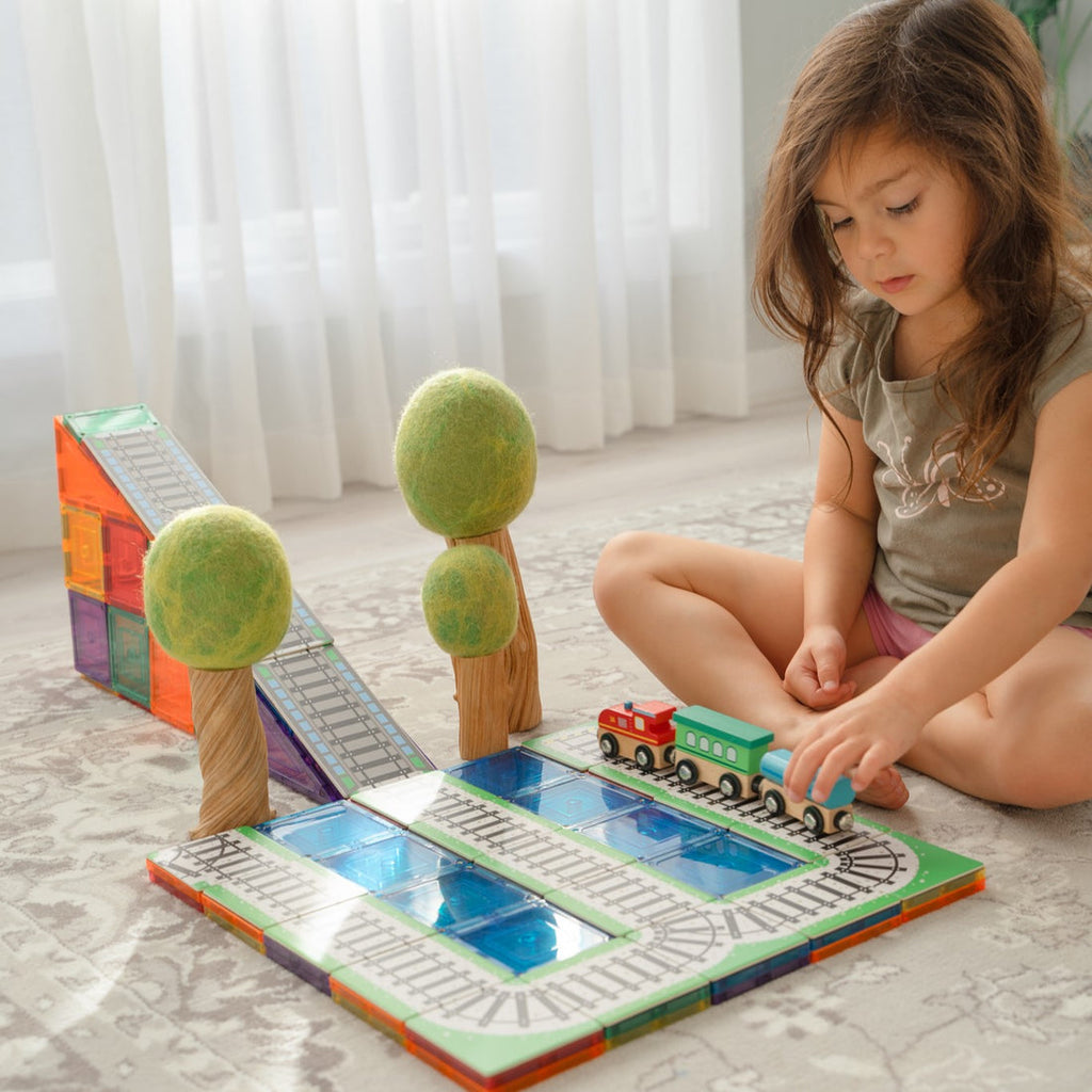 36 Piece Tile Topper - Train Pack