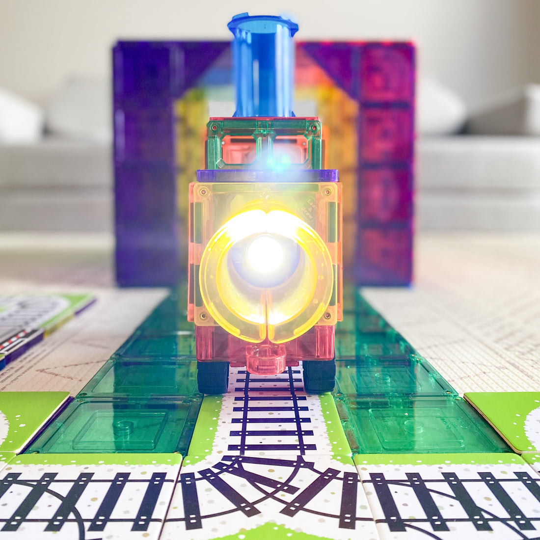 36 Piece Tile Topper - Train Pack