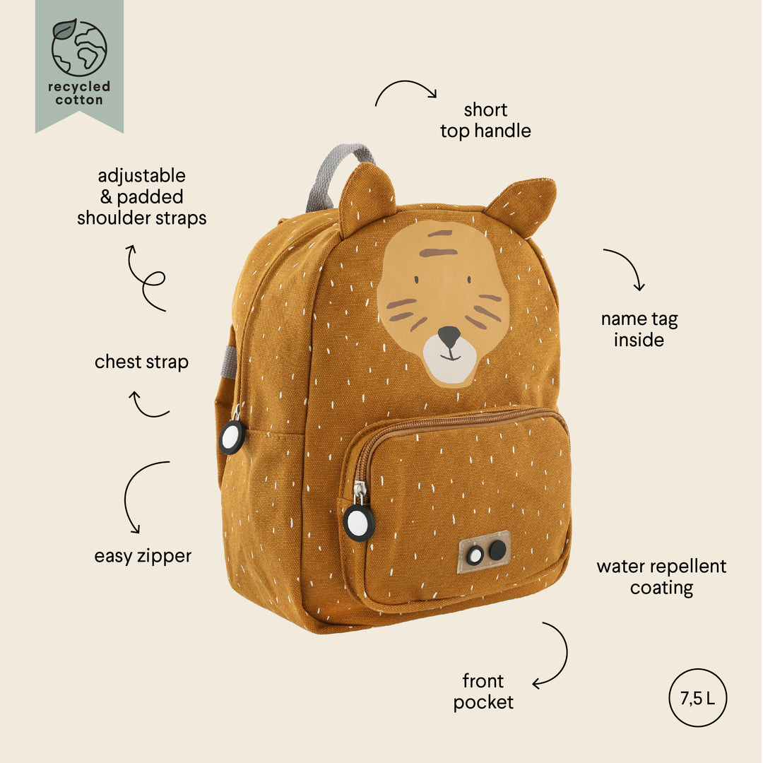 Trixie Backpack - Mr. Tiger