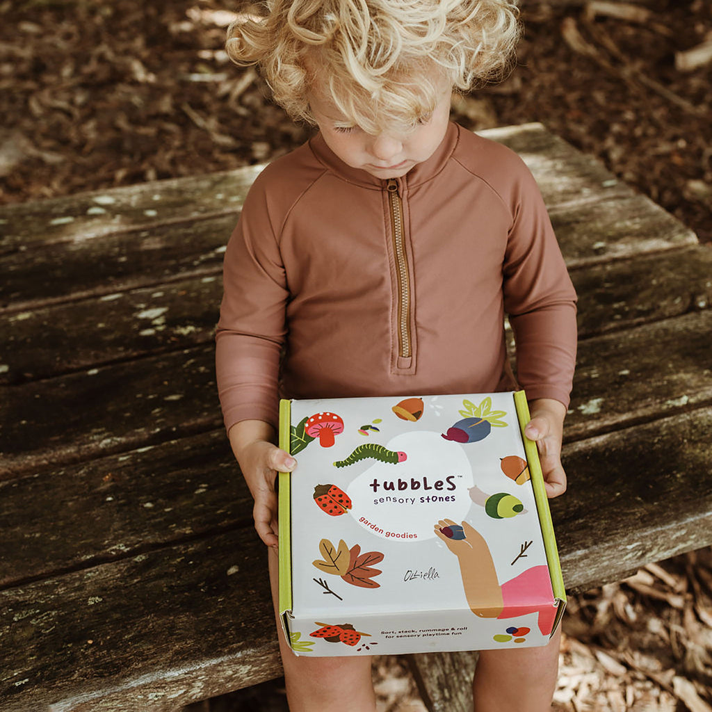 Tubbles Sensory Stones - Garden Goodies