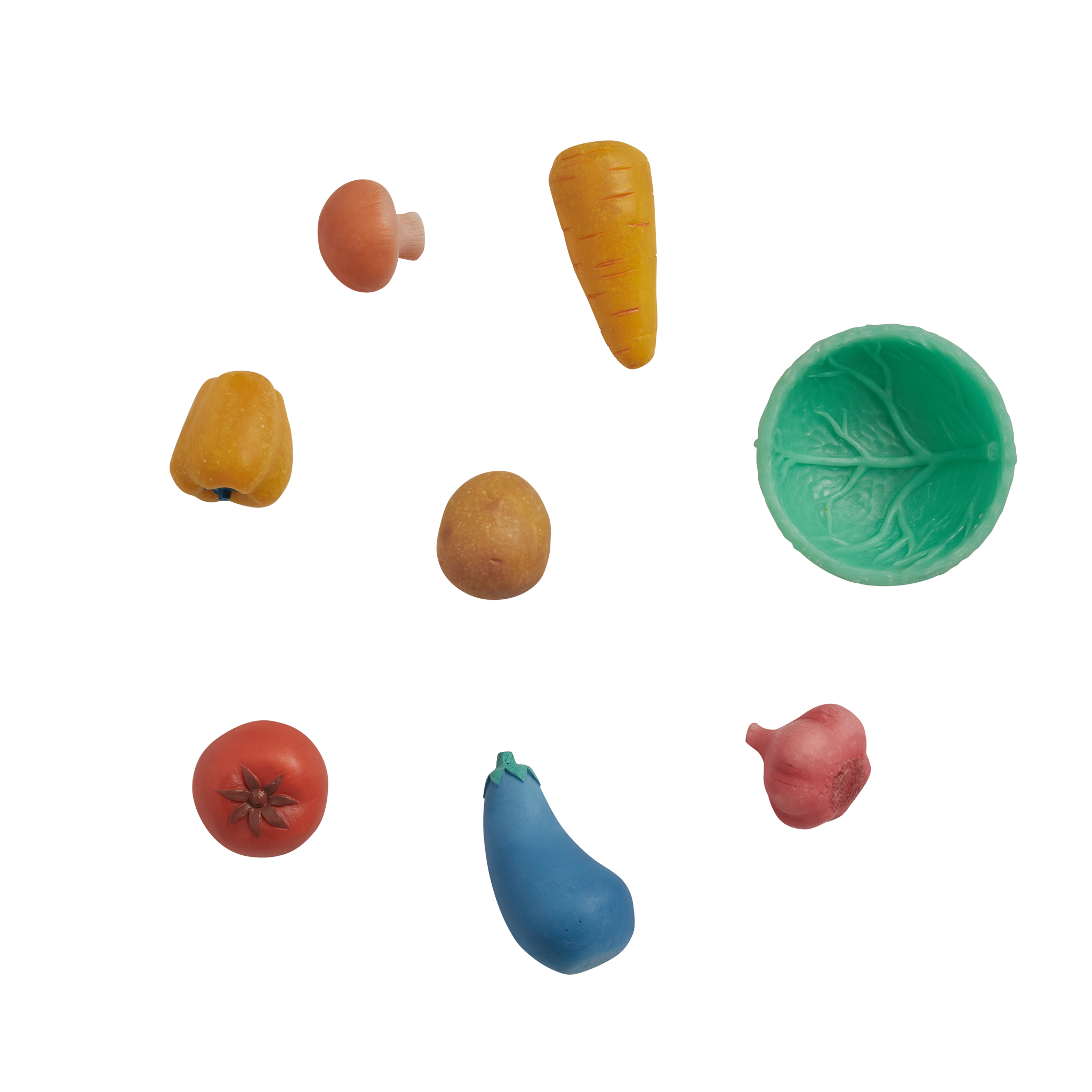 Tubbles Sensory Stones - Vibrant Veggies