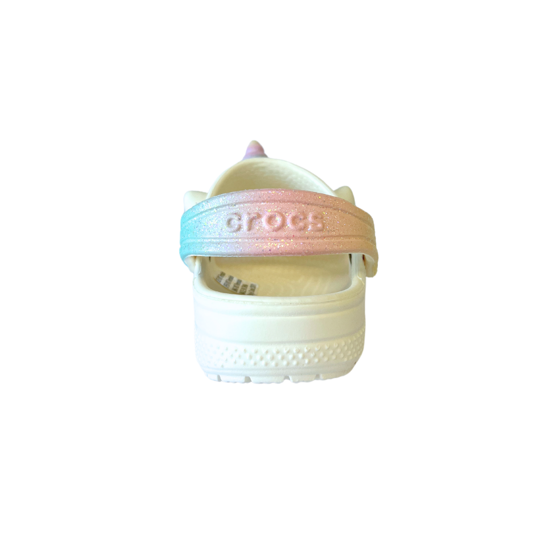 Crocs Classic I AM Rainbow Unicorn Clog - Chalk