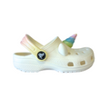 Classic I AM Rainbow Unicorn Clog - Chalk