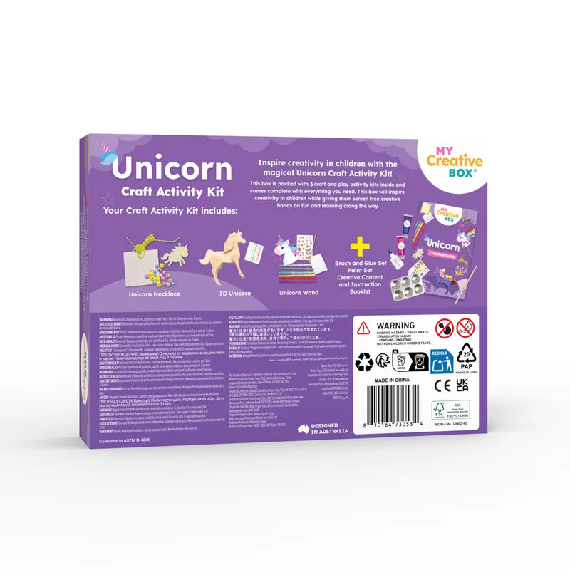 PRE-ORDER Unicorn and Fairy Craft Mini Activity Box