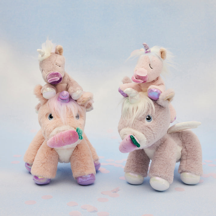 Olli Ella Unicorn Baby Sparkle - Pink