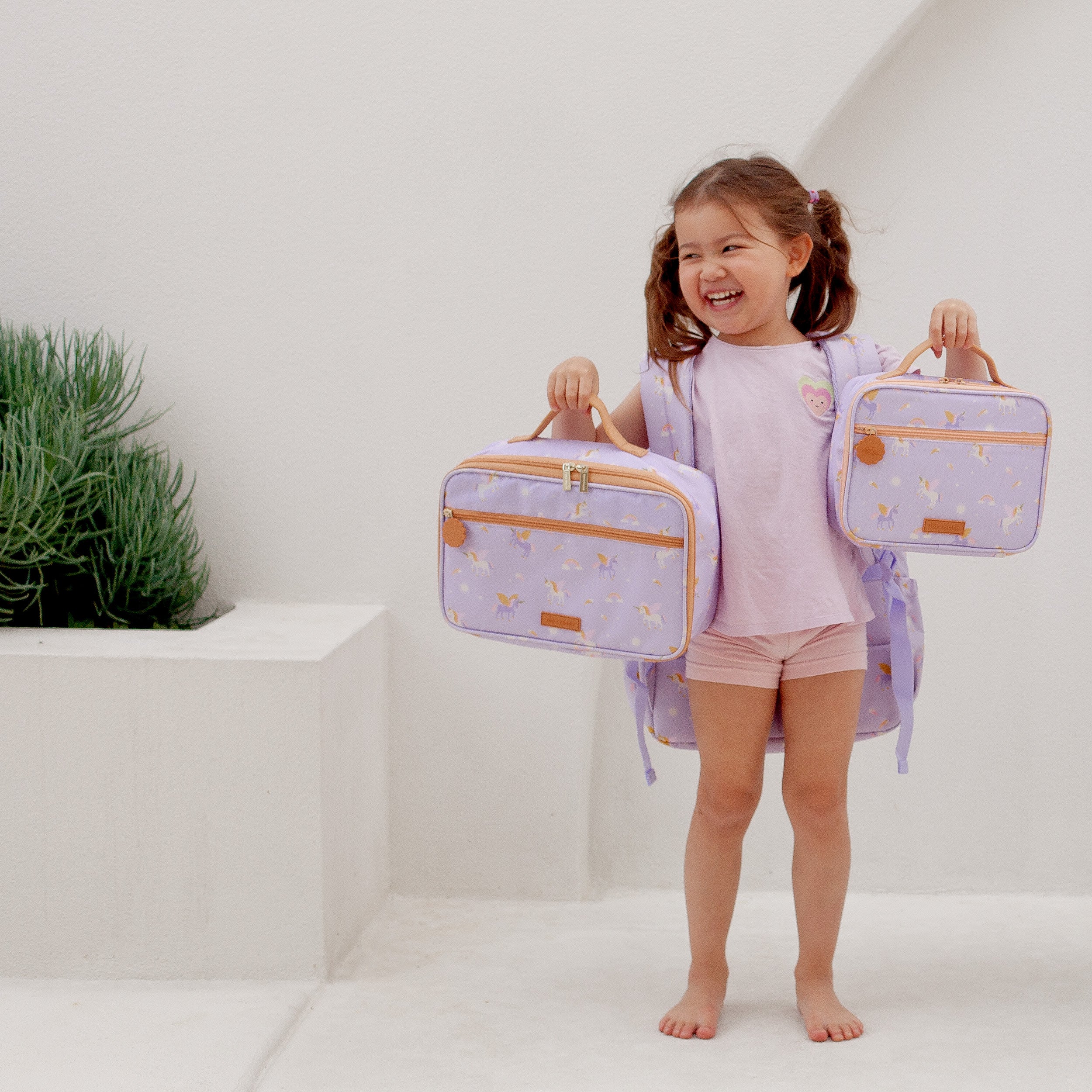 Mini Lunch Bag - Unicorns