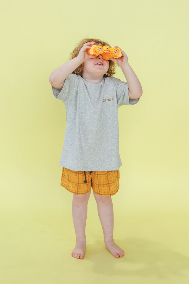 Grown Sunshine Tee - Grey Marle
