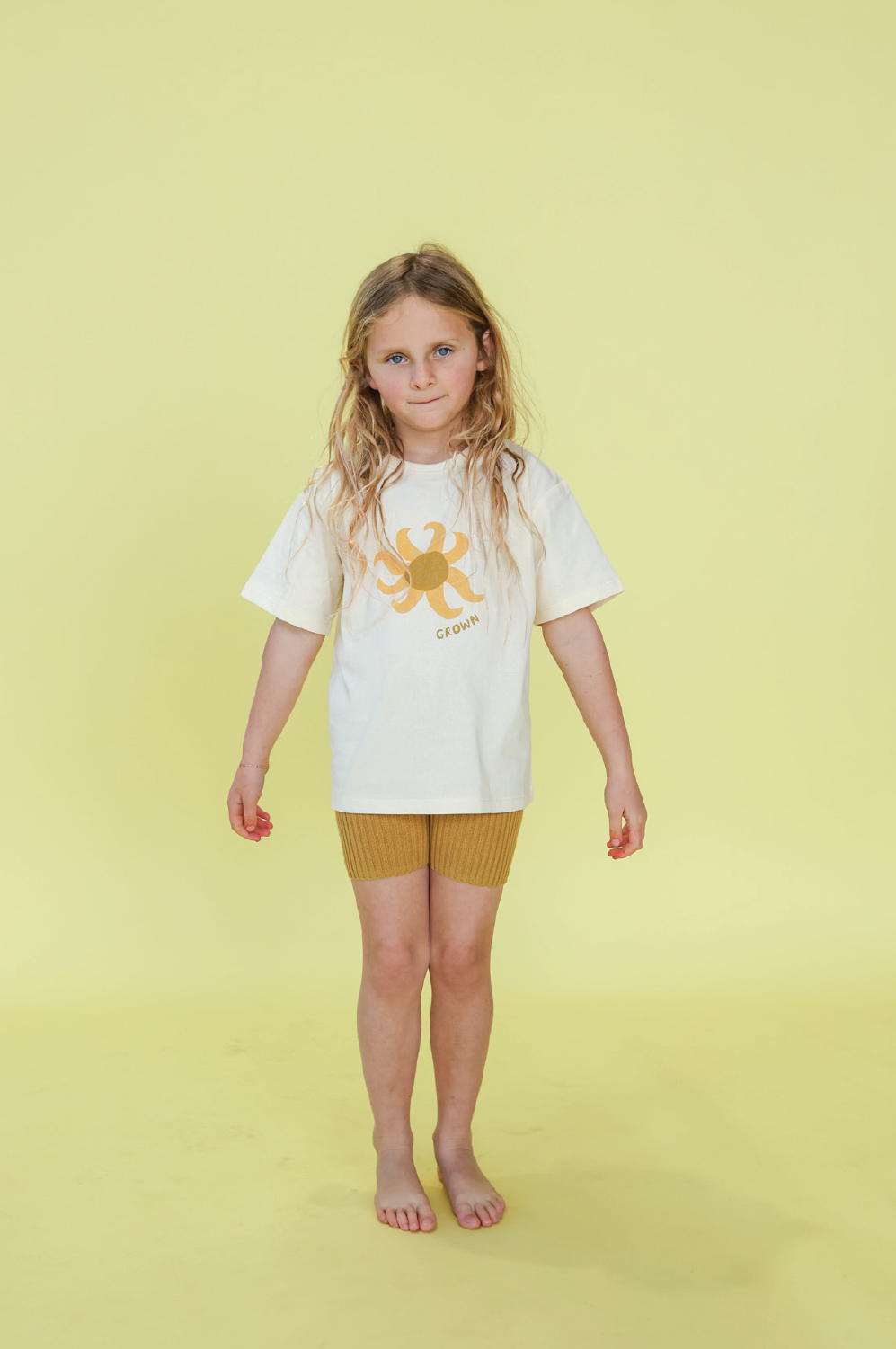 Grown Sunny Tee - Milk