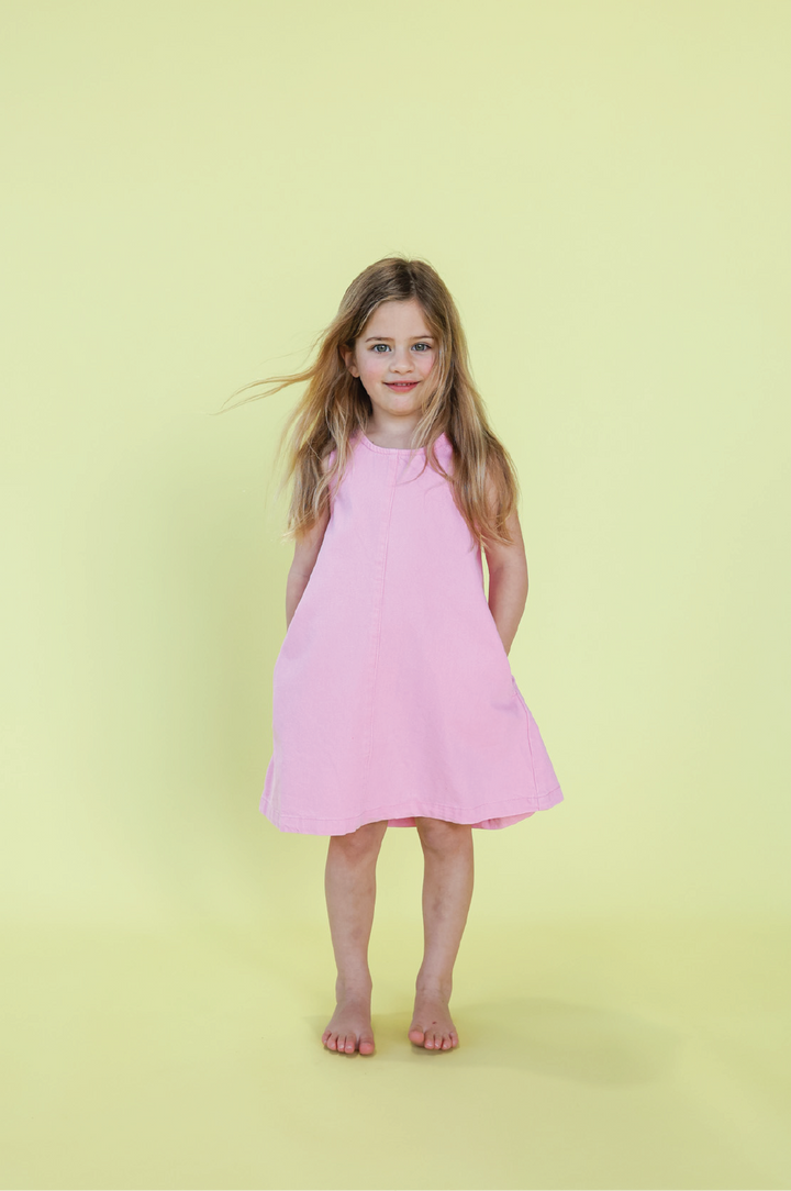 Grown Shift Denim Dress